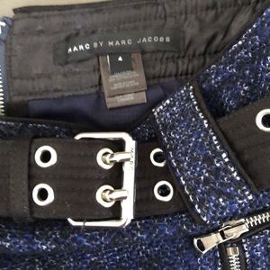 Marc Jacobs Skirts - Marc Jacobs blue wool tweed skirt 4 Marc Jacobs Skirts - Marc Jacobs blue wool tweed skirt 4